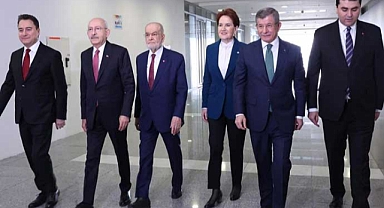 Millet İttifakı Liderleri, Cumhurbaşkanı Adayı Kılıçdaroğlu'nun ev sahipliğinde bir araya geldi