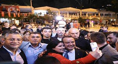 Muhittin Böcek, Elmalı ve Kaş'ta vatandaşla buluştu