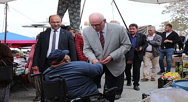 Odunpazarı Belediye Başkanı Kurt, Seyitgazi'de Kemal Kılıçdaroğlu'na destek istedi