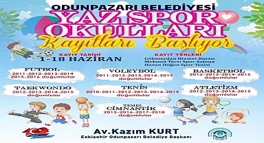 Odunpazarı Belediyesi'nin yaz okullarına kayıtlar başlıyor