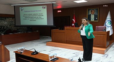 Odunpazarı'nda 'Sürdürülebilir toplumsal cinsiyet eşitliği ve mobbıng eğitimi' düzenlendi