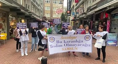 Samsun Sol Feminist Hareket: "Tüm kadınları tek adam rejimine son vermek için oy vermeye, sandıklara sahip çıkmaya çağırıyoruz"