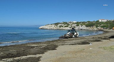 Seferihisar'ın plajları yaza hazırlanıyor