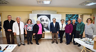 Tepebaşı Belediye Başkanı Ataç, resme gönül veren vatandaşlarla buluştu