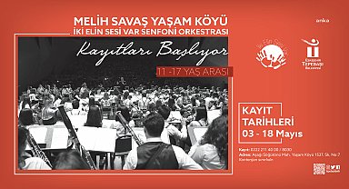 Tepebaşı Belediyesi'nin İki Elin Sesi Var Orkestrası için kayıtlar başlıyor