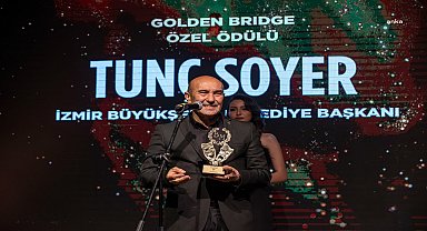 Tunç Soyer, Golden Brıdge Özel Ödülü'ne layık görüldü