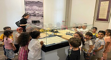 Turgutlu Belediyesi Çocuk Kültür Sanat Merkezi öğrencilerinden, Kent Müzesi'ne ziyaret