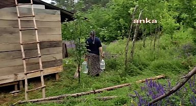 Yaylada yaşamaya başlayan Osmaniyeli depremzedeler su sorunlarının çözülmesini istiyor