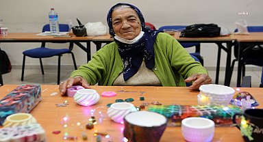 Yenimahalle Belediyesi Meslek Edindirme ve Hobi Kursları 85 yaşındaki Hediye teyzeye umut oldu