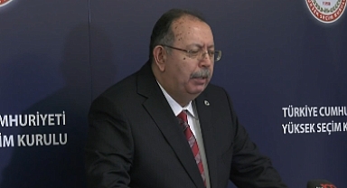 YSK Başkanı Ahmet Yener, saat 20.00'da açıkladı: "Erdoğan an itibarıyla yüzde 53,41; Kılıçdaroğlu yüzde 46"