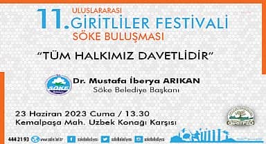 '11. Uluslararası Giritliler Festivali' Söke'den başlıyor