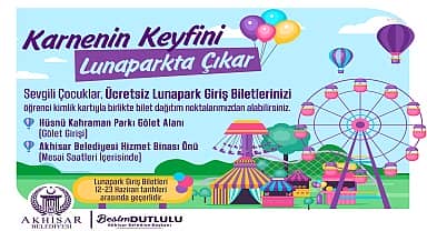 Akhisar Belediye Başkanı Dutlulu'dan çocuklara karne hediyesi