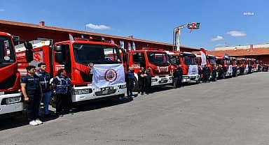 Ankara itfaiyesi araç filosunu güçlendiriyor