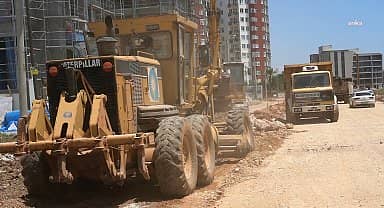 Antalya Büyükşehir Belediyesi, Aksu Çalkaya'ya yeni yollar kazandırıyor