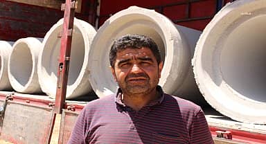 Antalya Büyükşehir Belediyesi, Elmalı Yakaçiftlik'e sulama amaçlı büz temin etti