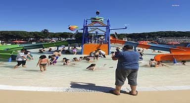 Aydın'da Tekstil Park içerisindeki su parkı yarın açılıyor