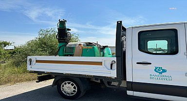 Bandırma Belediyesi, ilçe genelinde vektörle mücadele çalışmalarına hız verdi