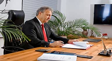 Başkan İduğ, Bornova için Avrupa yolcusu