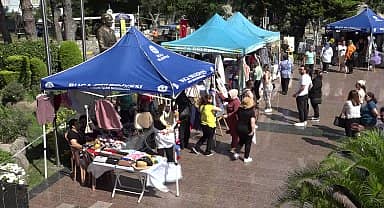 Bucalı kursiyerlerin el emeği ürünleri görücüye çıktı 