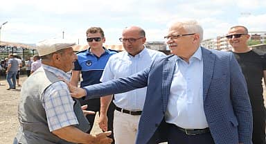 Burhaniye Belediyesi'nden kurban denetimi