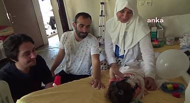 Çocuğu SMA hastası olan Osmaniyeli baba: ''Sağlık Bakanımızın açıklamalarındaki belirsizlik yüzünden biz sevinemedik ''