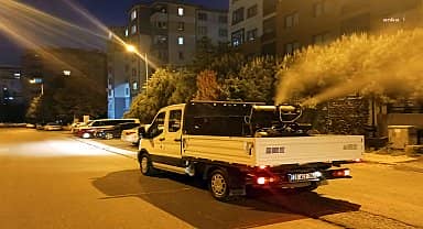 Çorlu Belediyesi, kent genelinde uçkunla mücadeleyi sürdürüyor 