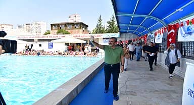 Çukurova Belediyesi'nin yüzme kursları başladı