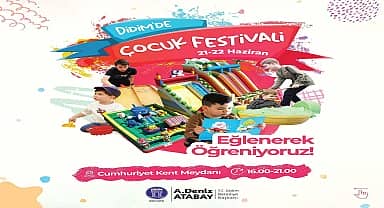 Didimli çocuklar, Çocuk Festivali'nde buluşacak