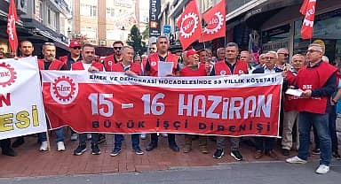 DİSK Karadeniz Bölge Temsilcisi Karabacak: "53 yıl önce sendikalı hakları için ayağa kalkan işçi sınıfı bugün de haklarını birleşmek ve mücadele ederek kazanmak zorundadır"