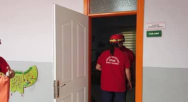 Efeler Belediyesi'nden çocuklara deprem eğitimi