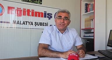 EĞİTİM-İŞ Malatya Şube Başkanı Kara: "Öğrenciler kendi ilinde ya da yakın illerde değil uzak illerde sınava girmeyle karşı karşıya bırakılıyor"