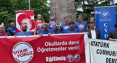 Eğitim-İş Trabzon Şubesi: "Vakıf maskesi takmış tarikatlar MEB protokolleri aracılığıyla eğitimde cirit atmaya devam etmektedir"
