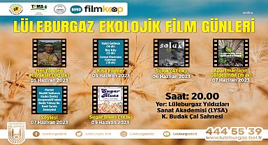 'Ekolojik Film Günleri' Lüleburgaz Yıldız Sanat Akademisi'nde başlıyor 