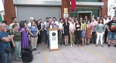 Emek ve Demokrasi Güçlerinden İzmir Barosu'na destek