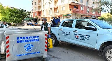 Esenyurt Belediyesi'nden haşerelere karşı etkin mücadele