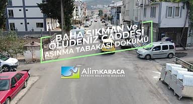Fethiye'nin Ölüdeniz ve Baha Şıkman caddelerine aşınma tabakası dökülecek