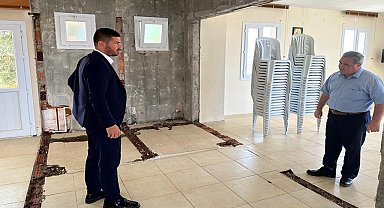 Foça Belediyesi, Bağarası Cem Evi binasını yeniliyor