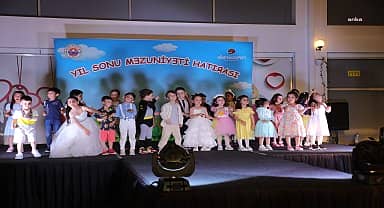 Gemlik Belediyesi Uğur Böcekleri Kreşinde mezuniyet coşkusu