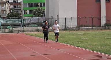 Gemlik Belediyesporlu Atlet Beyzanur Topçu'nun hedefi olimpiyatlar