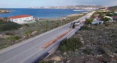 İzmir Büyükşehir Belediyesi'nden turistik ilçelerde altyapı hamlesi