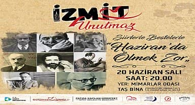 İzmit Belediyesi, haziran ayına iz bırakan usta şairleri şiirleriyle anacak