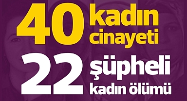 Kadın Cinayetlerini Durduracağız Platformu: Mayısta 40 kadın erkekler tarafından öldürüldü