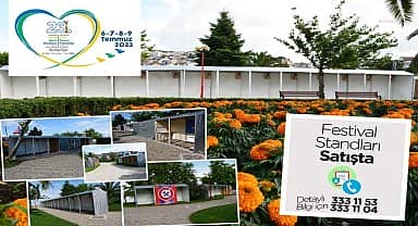 KDZ. Ereğli'de, festival stantları satışa çıktı