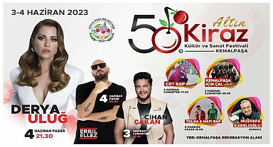 Kemalpaşa'da Kiraz Festivali coşkusu başlıyor
