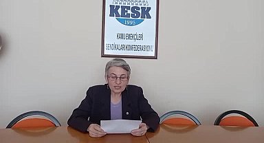 KESK Samsun Dönem Sözcüsü Albak: "gerçek enflasyon ile TÜİK enflasyonu arasındaki makasın daha fazla artması tüm çalışanlar gibi altı milyon kamu emekçisinin ve emeklisinin de reel gelirinin daha fazla erimesi demektir"