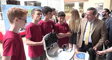 Konaklı öğrencilerin ödül heyecanı