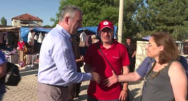 Konyaaltı Belediye Başkanı Esen, Elmalı'da 'Abdal Musa Anma Etkinlikleri'ne katıldı