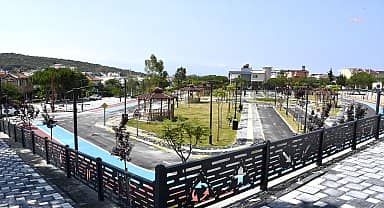 Kuşadalı minikler trafik eğitim parkına kavuşuyor