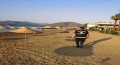 Marmaris Belediyesi ekipleri, bayram mesaisinde