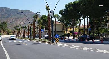 Marmaris Belediyesi'nden İçmeler'in 3 caddesinde yenileme çalışması